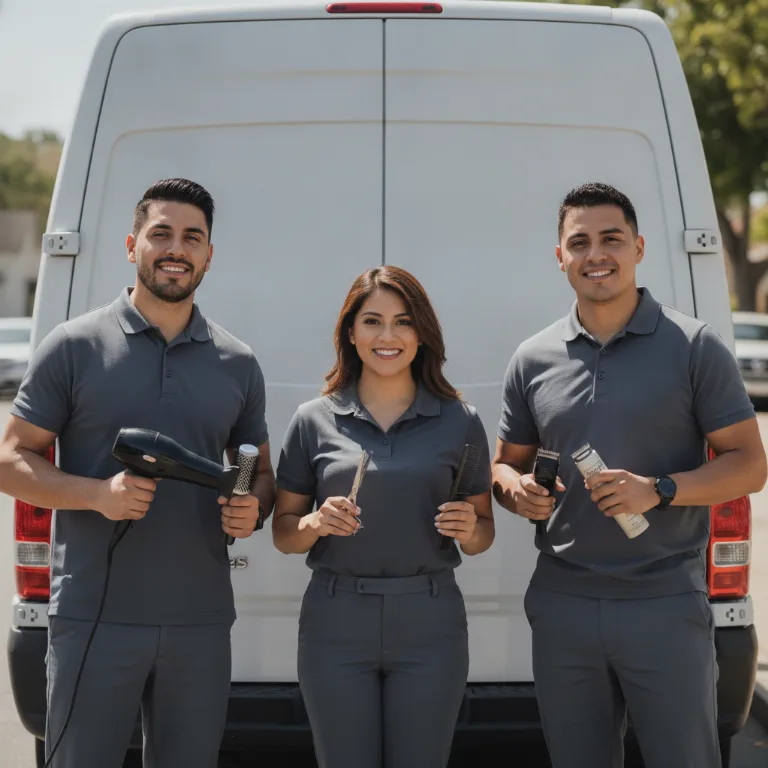 Cabeleireiro de Luxo equipe em Jau
